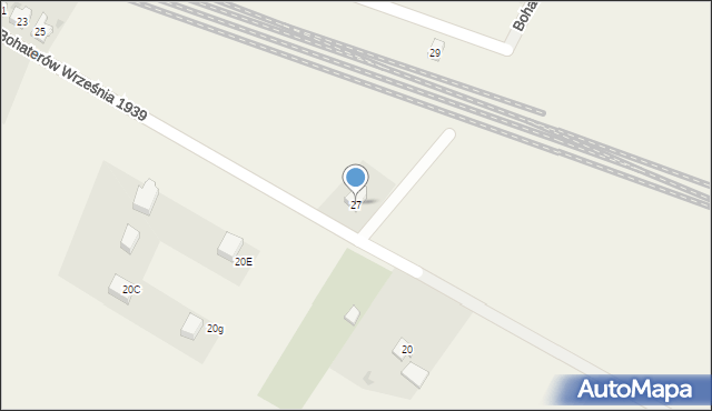 Szymankowo, Bohaterów Września 1939 r., 27, mapa Szymankowo