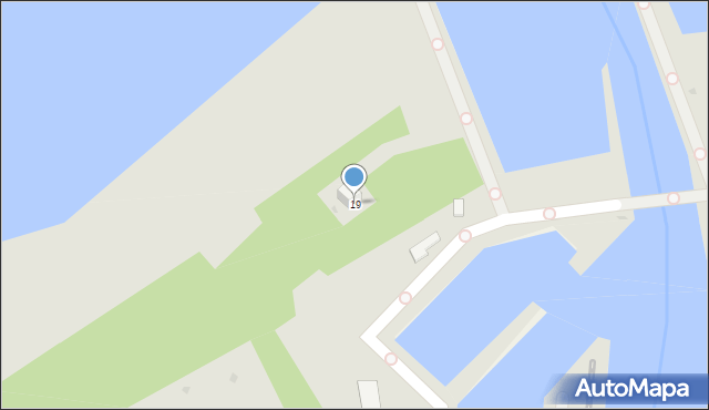 Ustka, Bohaterów Westerplatte, 19, mapa Ustka