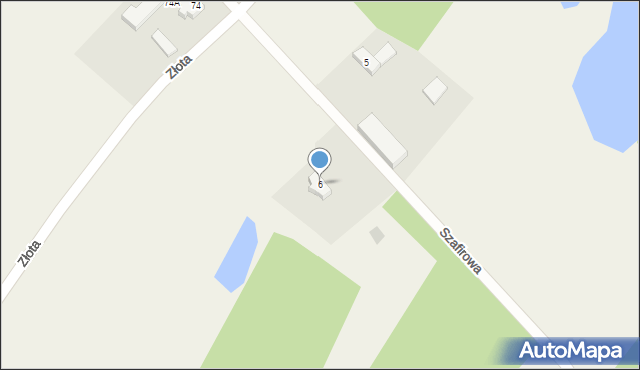 Węsiory, Borowiec, 71D, mapa Węsiory