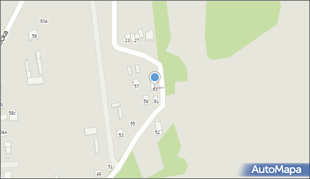 Wyszków, Bohaterów Armii Krajowej, 63, mapa Wyszków