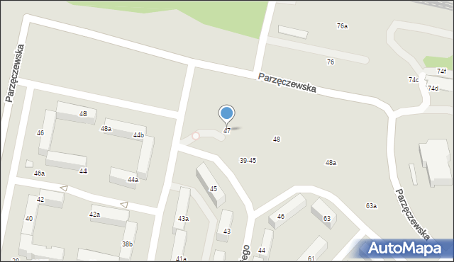 Zgierz, Boya-Żeleńskiego Tadeusza, 47, mapa Zgierz