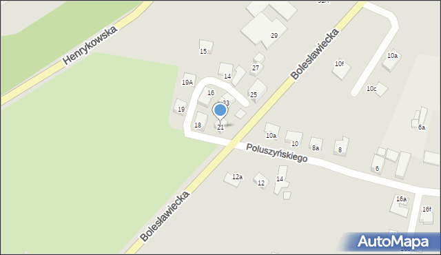 Zgorzelec, Bolesławiecka, 21, mapa Zgorzelec