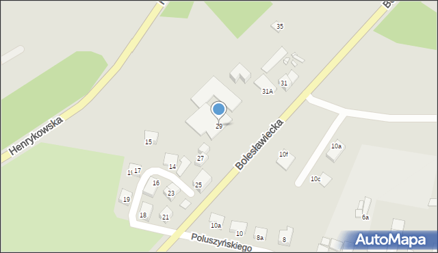 Zgorzelec, Bolesławiecka, 29, mapa Zgorzelec