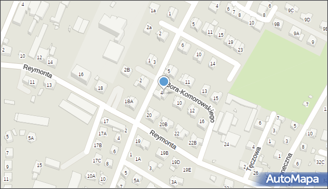 Zgorzelec, Bora-Komorowskiego Tadeusza, gen., 6, mapa Zgorzelec