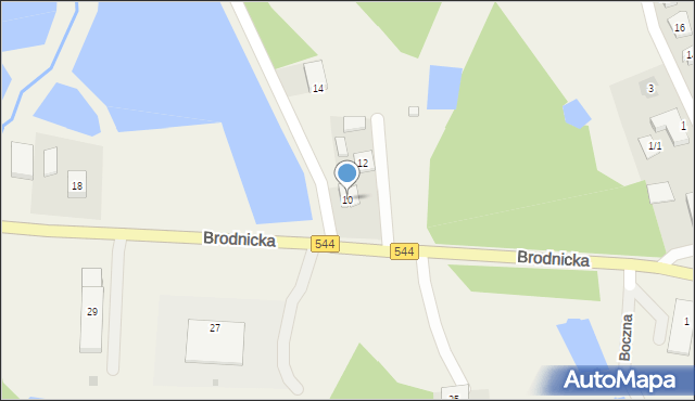 Bartniczka, Brodnicka, 10, mapa Bartniczka