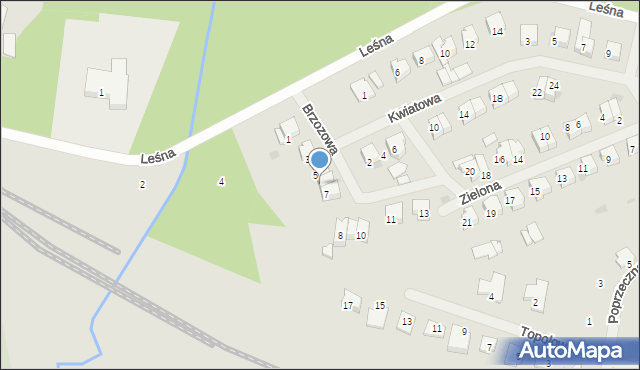 Bartoszyce, Brzozowa, 6, mapa Bartoszyce
