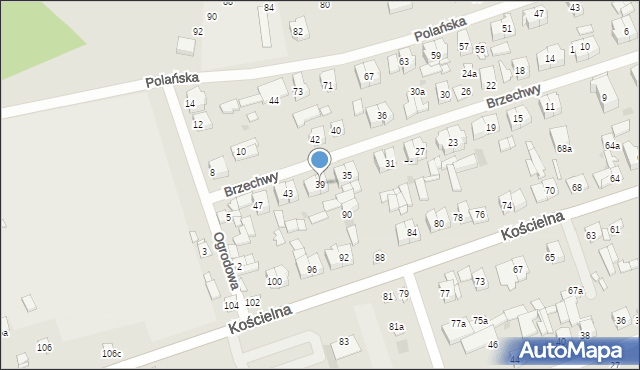 Białobrzegi, Brzechwy Jana, 39, mapa Białobrzegi