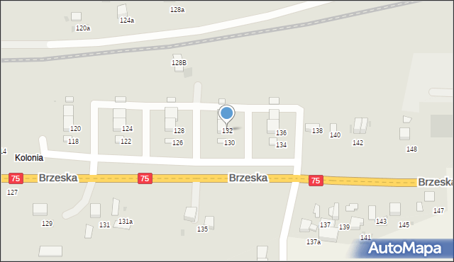 Bochnia, Brzeska, 132, mapa Bochni