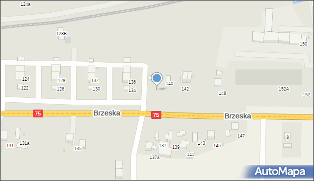 Bochnia, Brzeska, 138, mapa Bochni