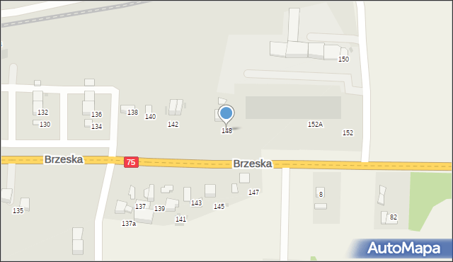 Bochnia, Brzeska, 148, mapa Bochni