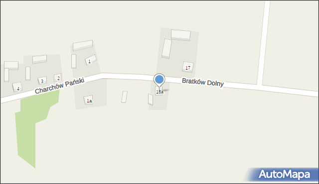 Bratków Dolny, Bratków Dolny, 18a, mapa Bratków Dolny