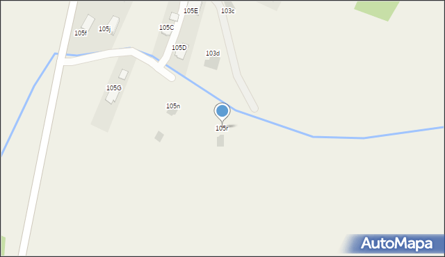 Bratkowice, Bratkowice, 105r, mapa Bratkowice