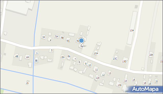 Bratkowice, Bratkowice, 7A, mapa Bratkowice