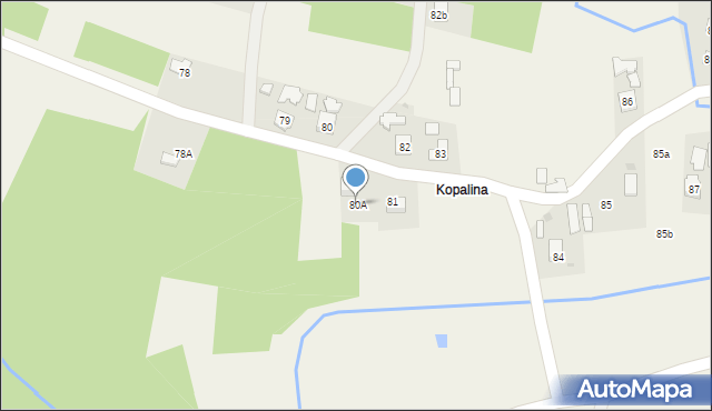 Bratkowice, Bratkowice, 80A, mapa Bratkowice