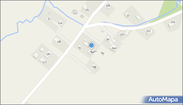 Bratkówka, Bratkówka, 78A, mapa Bratkówka