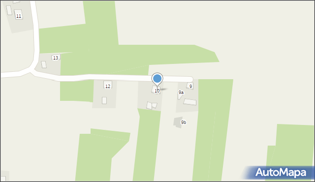 Breń Osuchowski, Breń Osuchowski, 10, mapa Breń Osuchowski