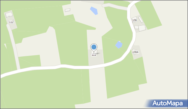 Breń Osuchowski, Breń Osuchowski, 111, mapa Breń Osuchowski