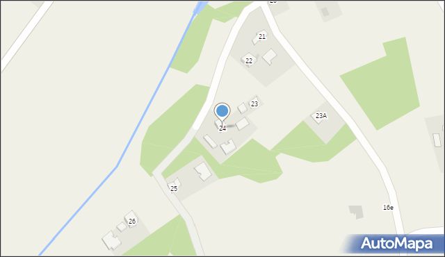 Breń Osuchowski, Breń Osuchowski, 24, mapa Breń Osuchowski