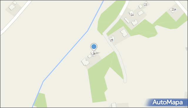 Breń Osuchowski, Breń Osuchowski, 26, mapa Breń Osuchowski