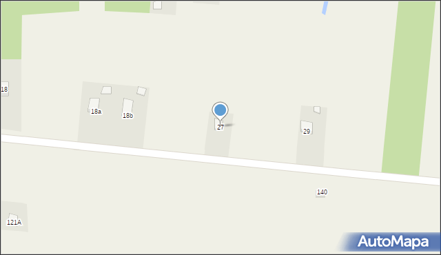 Breń Osuchowski, Breń Osuchowski, 27, mapa Breń Osuchowski