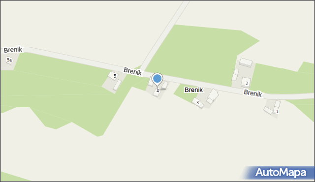 Brenik, Brenik, 4, mapa Brenik