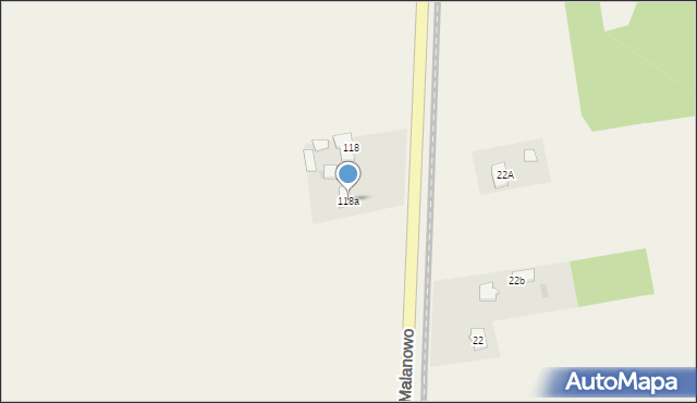 Brochów, Brochów, 118a, mapa Brochów