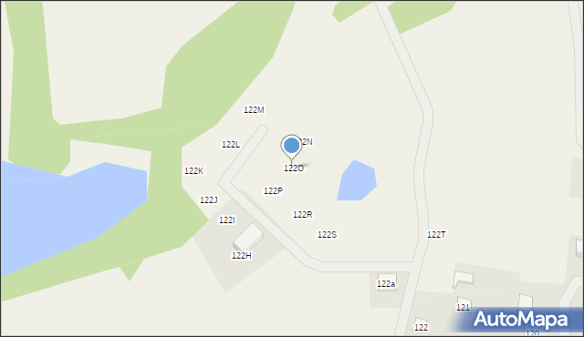 Brodnica Górna, Brodnica Górna, 122O, mapa Brodnica Górna