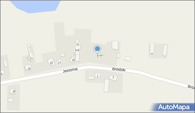 Bródzki, Bródzki, 2, mapa Bródzki