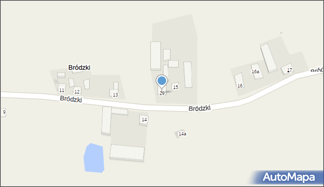 Bródzki, Bródzki, 29, mapa Bródzki