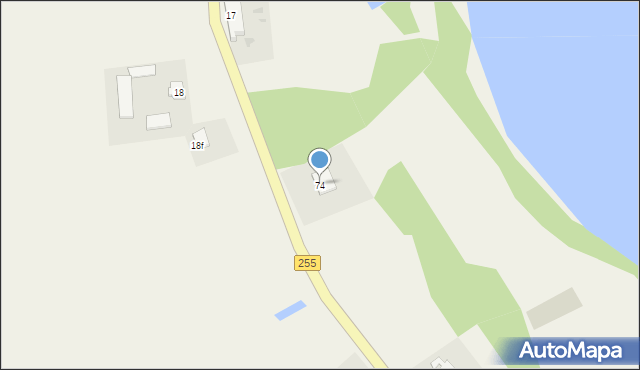 Broniewice, Broniewice, 74, mapa Broniewice