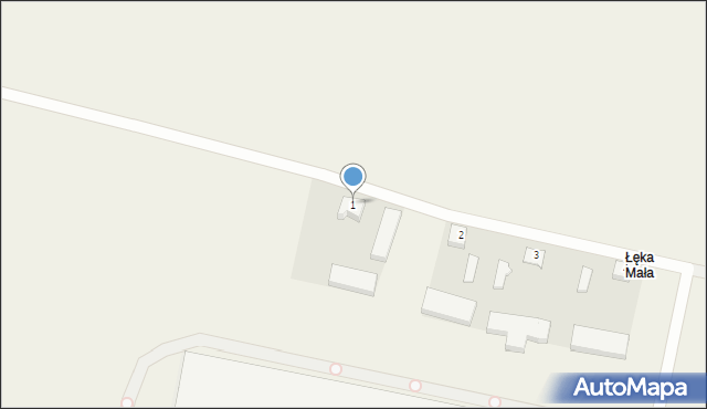 Broników, Broników, 1, mapa Broników