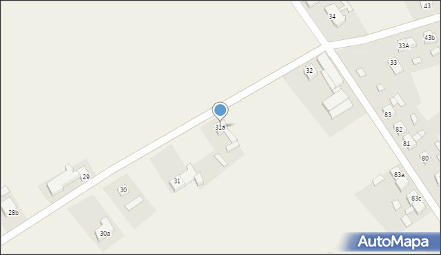 Broniszewice, Broniszewice, 31a, mapa Broniszewice