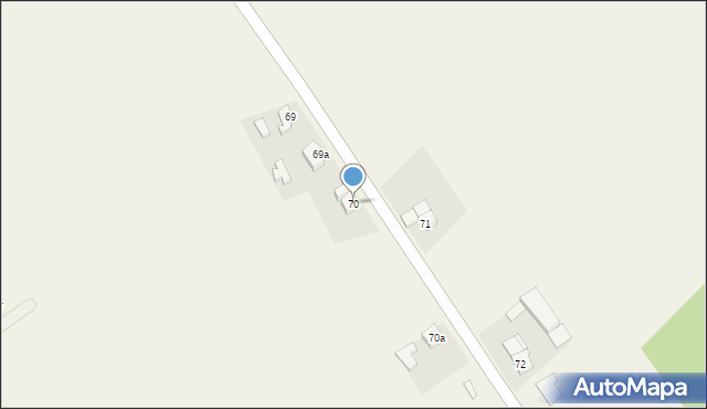 Broniszewice, Broniszewice, 70, mapa Broniszewice