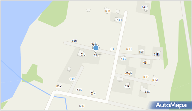 Bronków, Bronków, 63z, mapa Bronków