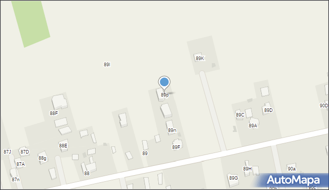 Bronowice, Bronowice, 89p, mapa Bronowice