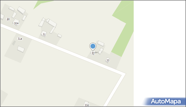 Broszęcin, Broszęcin, 32, mapa Broszęcin