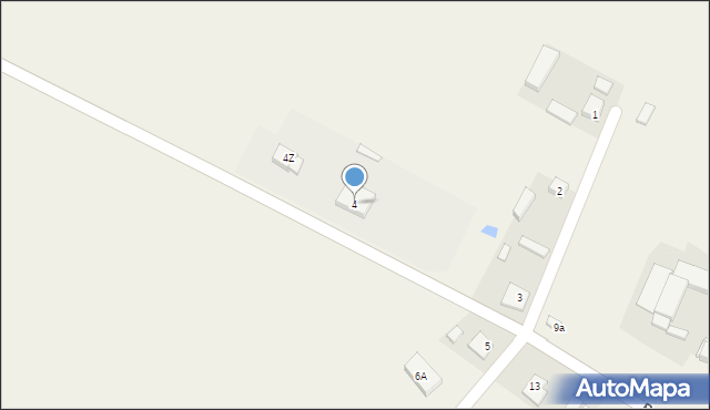 Broszki, Broszki, 4, mapa Broszki