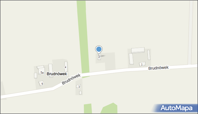 Brudnówek, Brudnówek, 2, mapa Brudnówek