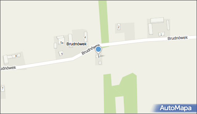 Brudnówek, Brudnówek, 3, mapa Brudnówek