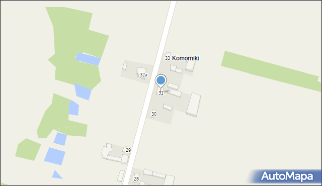 Brudzewice-Kolonia, Brudzewice-Kolonia, 31, mapa Brudzewice-Kolonia