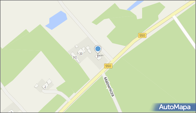 Bruki Unisławskie, Bruki Unisławskie, 3a, mapa Bruki Unisławskie