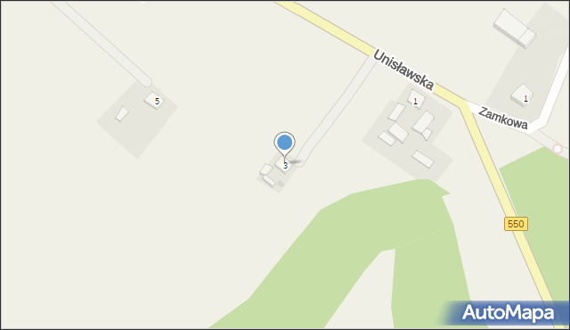 Bruki Unisławskie, Bruki Unisławskie, 81, mapa Bruki Unisławskie