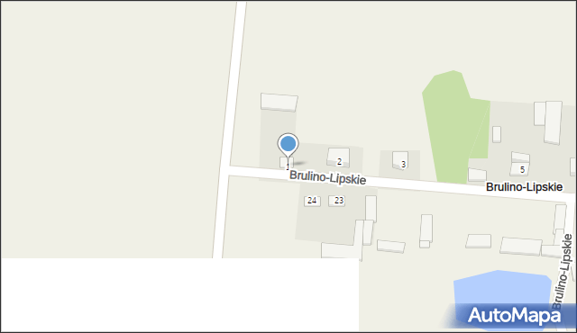 Brulino-Lipskie, Brulino-Lipskie, 1, mapa Brulino-Lipskie