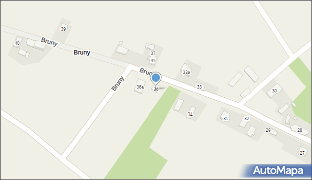 Bruny, Bruny, 36, mapa Bruny