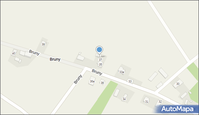 Bruny, Bruny, 38, mapa Bruny