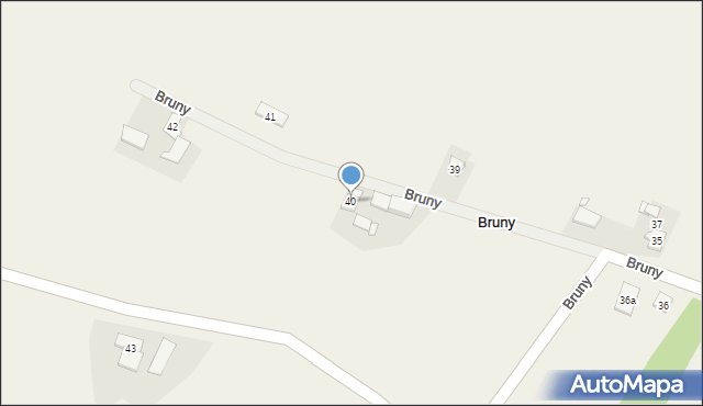 Bruny, Bruny, 40, mapa Bruny