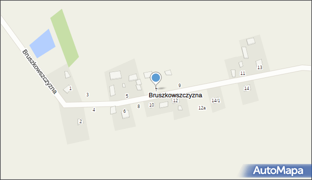 Bruszkowszczyzna, Bruszkowszczyzna, 7, mapa Bruszkowszczyzna