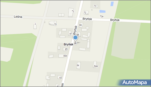 Bryńsk, Bryńsk, 66, mapa Bryńsk