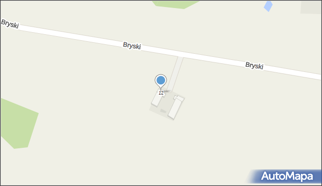 Bryski, Bryski, 12, mapa Bryski