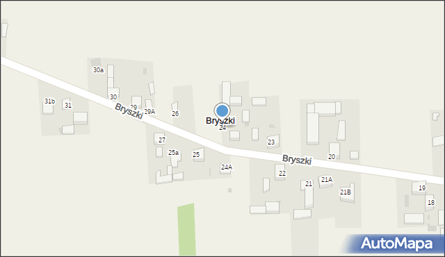 Bryszki, Bryszki, 24, mapa Bryszki